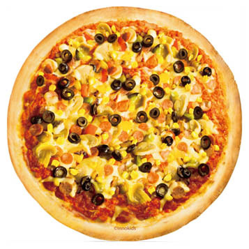 異開設(shè)計(jì) 創(chuàng)意披薩鼠標(biāo)墊