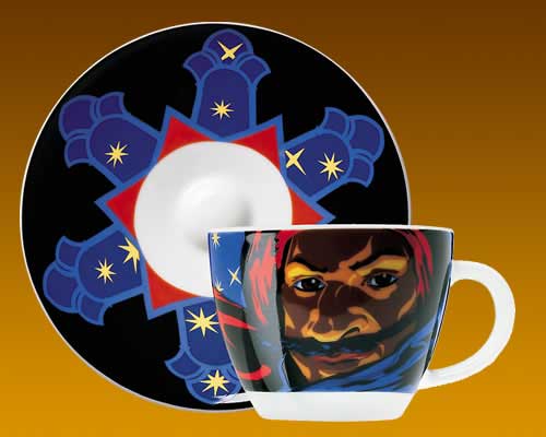 66 表情豐富的咖啡杯個性家居小擺件