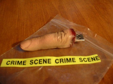 個性創意 血腥手指U盤