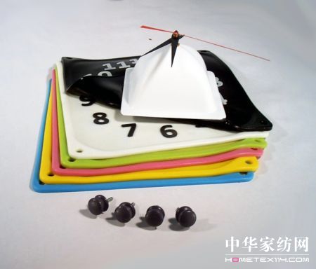 可以隨便拉扯的創意橡膠時鐘