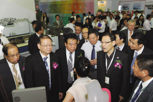 上海國際紡織工業展人氣旺盛