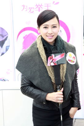 翁虹素裝推廣獻(xiàn)血 獲封最感動(dòng)明星
