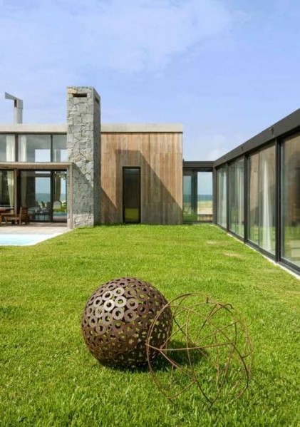 藝術奢華烏拉圭海灘泳池大宅(一)