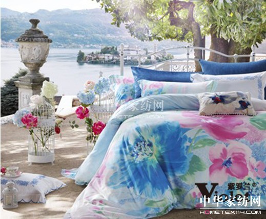 紫羅蘭家紡春夏新品優(yōu)雅上市