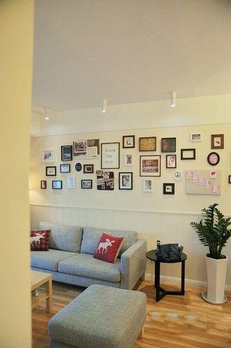 清爽宜家范搭無敵軟裝 震撼背景墻(4)