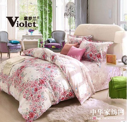 紫羅蘭家紡,把春色搬進(jìn)家里