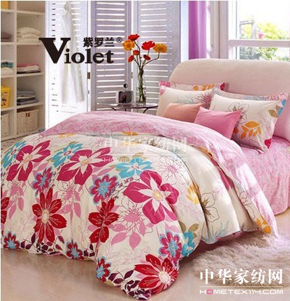 紫羅蘭家紡,把春色搬進(jìn)家里