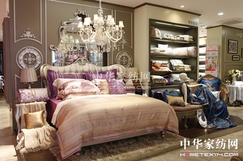 臺州夢潔&寐家紡體驗館首開奢侈華麗之門