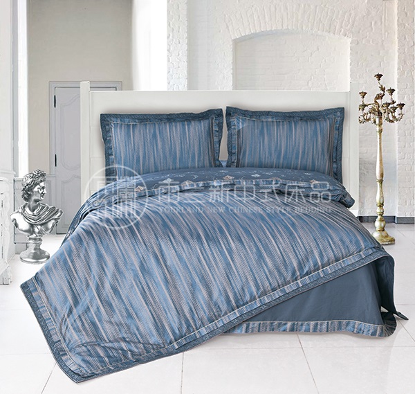 雨蘭“似水流年”床品 彰顯低調簡約之美